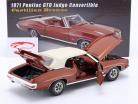Pontiac GTO Judge Convertible Baujahr 1971 bronze metallic 1:18 GMP