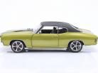 Chevrolet Chevelle SS Restomod mit Vinyldach 1970 grün / schwarz 1:18 GMP