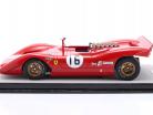 Ferrari 612P #16 3rd Can-Am Watkins Glen 1969 Chris Amon 1:18 Tecnomodel