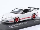 Porsche 911 (996) GT3 RS Baujahr 2002 weiß / rote Felgen 1:43 Minichamps