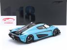 Koenigsegg Regera Año de construcción 2018 azul 1:18 GT-Spirit