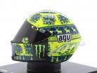 Valentino Rossi #46 Winter Test MotoGP 2015 Helm 1:5 Spark Edition