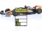 Lando Norris McLaren MCL60 #4 6º Austrália GP Fórmula 1 2023 1:18 Minichamps