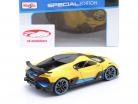 Bugatti Divo Año de construcción 2018 amarillo 1:24 Maisto