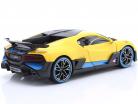 Bugatti Divo Año de construcción 2018 amarillo 1:24 Maisto