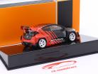 Toyota Pandem GR Yaris Advan year 2022 black / red 1:43 Ixo