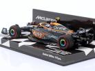 Oscar Piastri McLaren MCL36 #28 Abu Dhabi prueba fórmula 1 2022 1:43 Minichamps