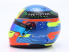 Oscar Piastri #81 McLaren F1 Team fórmula 1 2024 casco 1:2 Bell