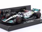 L. Hamilton Mercedes-AMG F1 W13 #44 2ème Brésil GP formule 1 2022 1:43 Minichamps