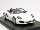 保时捷981 Boxster的年份2012白/白1:43星火