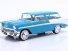 Chevrolet Bel Air Nomad year 1956 turquoise / white 1:18 KK-Scale