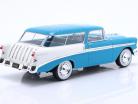 Chevrolet Bel Air Nomad year 1956 turquoise / white 1:18 KK-Scale