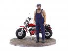 Motozodiaco Tuareg 1972 с фигура Bud Spencer 1:12 Infinite Statue