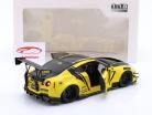 Nissan Skyline GT-R (R35) LBWK Body-Kit 2.0 gul / sort 1:18 Solido