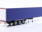 Semi-remorque bâche Année de construction 2021 bleu 1:24 Solido