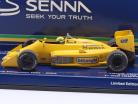 Ayrton Senna Lotus 99T Sujo versão #12 ganhador Mônaco GP Fórmula 1 1987 1:43 Minichamps