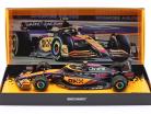Lando Norris McLaren MCL36 #4 第四名 新加坡 GP 公式 1 2022 1:18 Minichamps