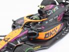 Lando Norris McLaren MCL36 #4 第四名 新加坡 GP 公式 1 2022 1:18 Minichamps