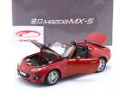 Mazda MX-5 Byggeår 2005-2015) rød 1:18 Paudi
