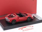 Ferrari 296 GTS Spider Assetto Fiorano 2022 rød / sølv 1:43 LookSmart