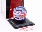 V. Bottas Alfa Romeo F1 Team Stake #77 britisk GP formel 1 2023 hjelm 1:5 Spark