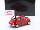 Fiat 500 D Cabriolet Open Top Anno di costruzione 1960 rosso 1:18 Kyosho