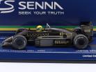Ayrton Senna Lotus 98T Dirty Version #12 Formel 1 1986 1:43 Minichamps