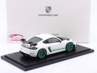 Porsche 718 (982) GT4 RS 2021 weiß / grüne Felgen 1:18 Spark