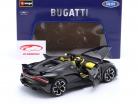 Bugatti W16 Mistral Byggeår 2023 sort 1:18 Bburago