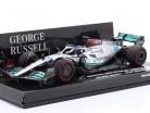 G. Russell Mercedes-AMG F1 W13 #63 1° Poli Ungheria GP formula 1 2022 1:43 Minichamps