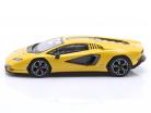 Lamborghini Countach LPI 800-4 黄色的 1:64 TrueScale
