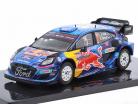 Ford Puma Rally1 Hybrid #8 vincitore Rallye Chile 2023 Tänak, Järveoja 1:43 Ixo
