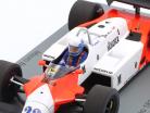 Mauro Baldi Alfa Romeo 183T #23 6th Monaco GP Formel 1 1983 1:43 Spark