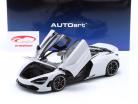McLaren 720S Año de construcción 2017 sílice blanco 1:18 AUTOart