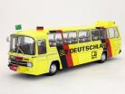 Mercedes-Benz O302 coupe du monde football 1974 bus de l'équipe BR Allemagne 1:43 Minichamps