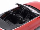 Audi Cabriolet Byggeår 1991 rød 1:18 ModelCar Group