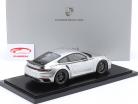 Porsche 911 (992) Turbo S 50 Jaren Porsche GT-zilver metallic 1:18 Spark