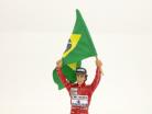 Ayrton Senna driver figure McLaren formula1 1991 Brazil GP Winner 1:18 TrueScale