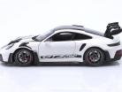 Porsche 911 (992) GT3 RS Weissach упаковка 2022 белый / серебро Диски 1:18 Minichamps
