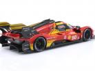 Ferrari 499P #50 6e WEC Katar 2024 Molina, Nielsen, Fuoco 1:18 Bburago