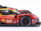 Ferrari 499P #50 6° WEC Qatar 2024 Molina, Nielsen, Fuoco 1:18 Bburago