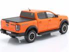 Ford Raptor Pick-Up Byggeår 2022 orange 1:18 ModelCar Group