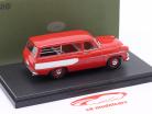 Toyopet Masterline Light Van Bouwjaar 1959 rood 1:43 Ebbro