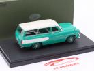 Toyopet Masterline Light Van 建造年份 1959 绿色的 / 白色的 1:43 Ebbro