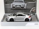 Audi TT RS VLN presentation car 2011 silver 1:18 Spark