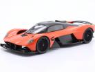 Aston Martin Valkyrie ano de construção 2021 cosmos laranja 1:18 Schuco