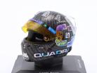 Lando Norris McLaren F1 Team #4 2do Singapur GP fórmula 1 2023 casco 1:5 Spark