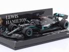 L. Hamilton Mercedes-AMG F1 W11 #44 vinder britisk GP formel 1 Verdensmester 2020 1:43 Minichamps
