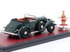Stutz DV32 Super Bearcat Open 1932 Natale con figura verde scuro 1:43 Matrix