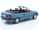 Opel Astra F Cabriolet year 1994 turquoise metallic 1:24 WhiteBox